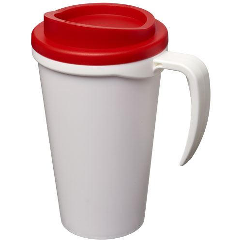 Americano® Grande 350 ml Insulated Mug - White, Red