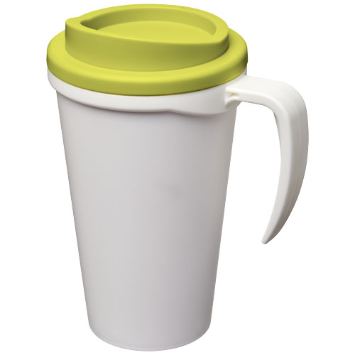 Americano® Grande 350 ml Insulated Mug - White, Lime