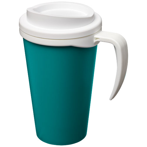 Americano® Grande 350 ml Insulated Mug - Aqua Blue, White