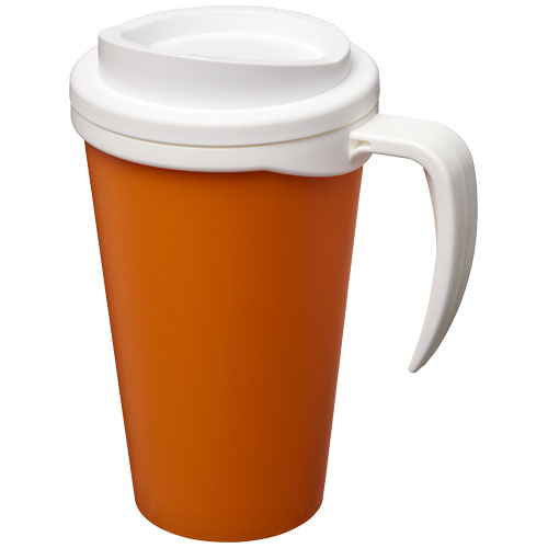 Americano® Grande 350 ml Insulated Mug - Orange, White