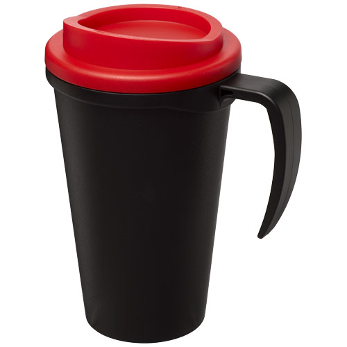 Americano® Grande 350 ml Insulated Mug - Black, Red
