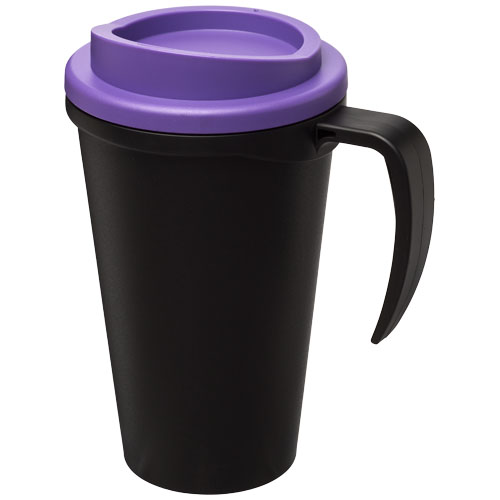 Americano® Grande 350 ml Insulated Mug - Black, Purple