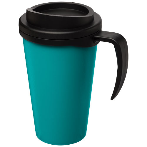 Americano® Grande 350 ml Insulated Mug - Aqua Blue, Black