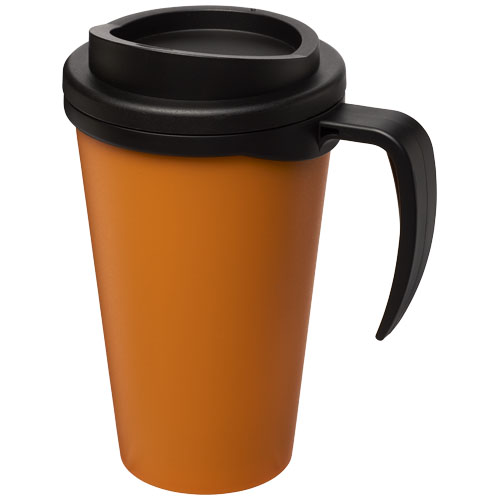 Americano® Grande 350 ml Insulated Mug - Orange, Black