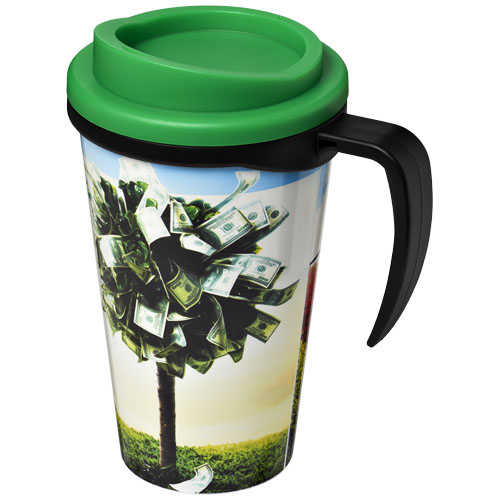 Brite-Americano® Grande 350 ml Insulated Mug - Black, Green