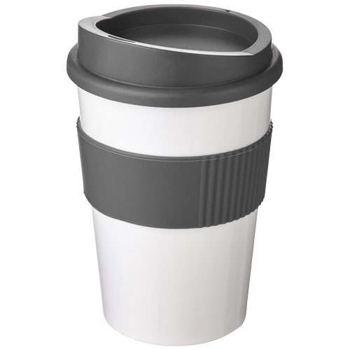 Americano® Medio 300 ml Tumbler With Grip - White, Grey