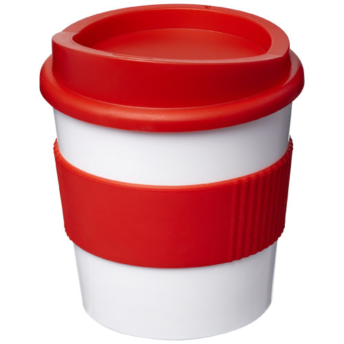 Americano® Primo 250 ml Tumbler With Grip - White, Red