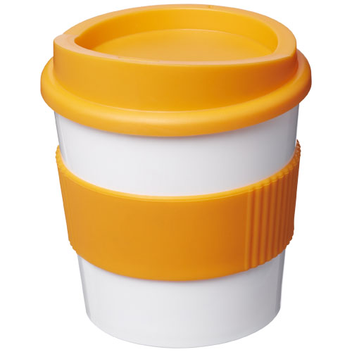 Americano® Primo 250 ml Tumbler With Grip - White, Orange