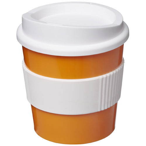 Americano® Primo 250 ml Tumbler With Grip - Orange, White