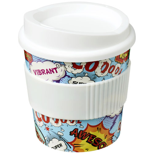 Brite-Americano® Primo 250 ml Tumbler With Grip - White