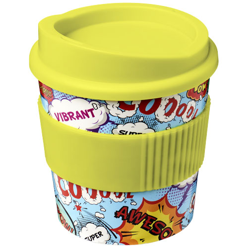 Brite-Americano® Primo 250 ml Tumbler With Grip - Lime Green