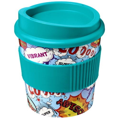 Brite-Americano® Primo 250 ml Tumbler With Grip - Aqua