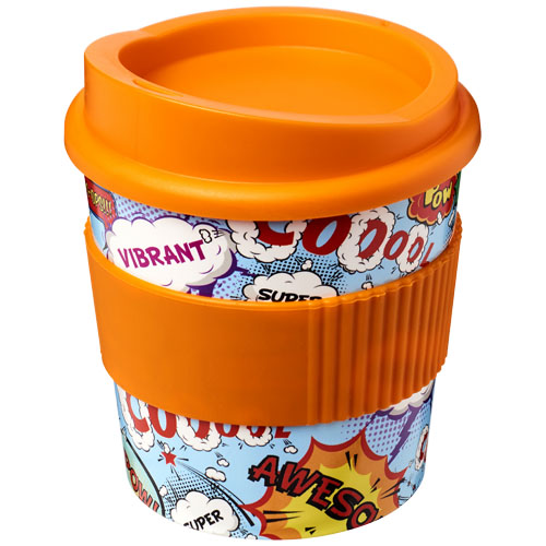 Brite-Americano® Primo 250 ml Tumbler With Grip - Orange