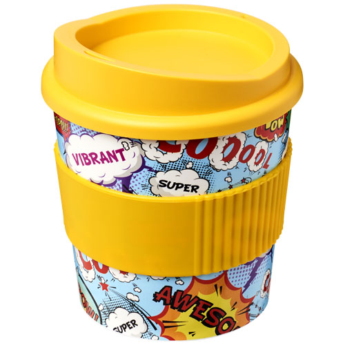 Brite-Americano® Primo 250 ml Tumbler With Grip - Yellow