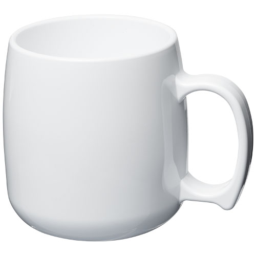 Classic 300 ml Plastic Mug - White