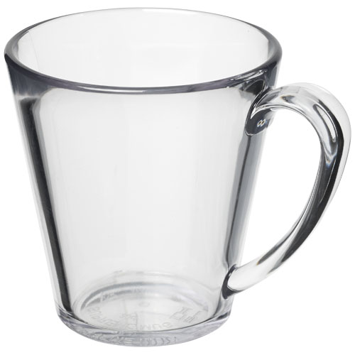 Supreme 350 ml Plastic Mug - Transparent Clear