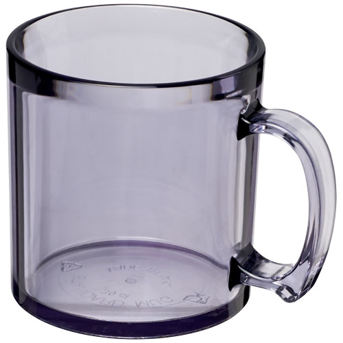 Standard 300 ml Plastic Mug - Transparent Clear