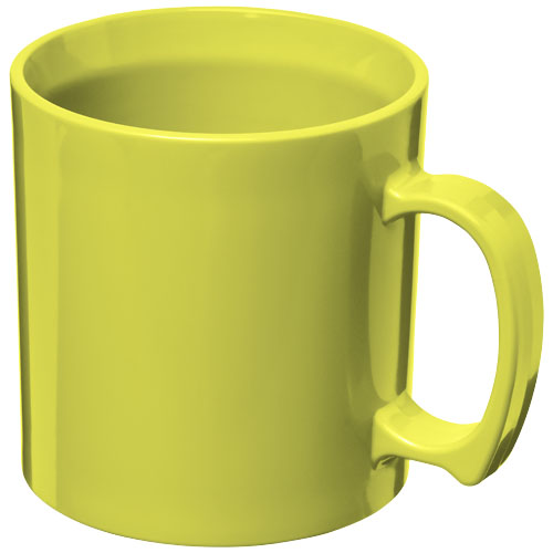 Standard 300 ml Plastic Mug - Lime Green