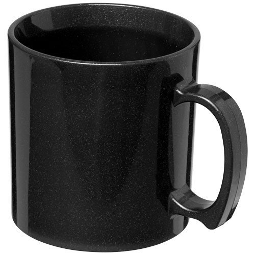 Standard 300 ml Plastic Mug - Midnight Black
