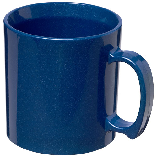 Standard 300 ml Plastic Mug - Mid Blue