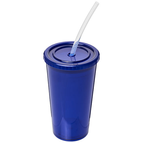 Stadium 350 ml Double-Walled Cup - Blue