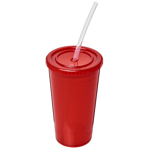 Stadium 350 ml Double-Walled Cup - Red