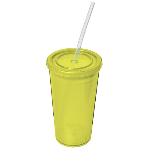 Stadium 350 ml Double-Walled Cup - Lime Green