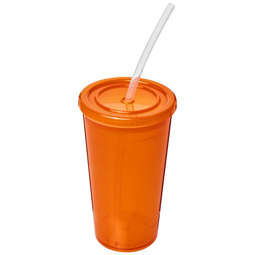 Stadium 350 ml Double-Walled Cup - Orange