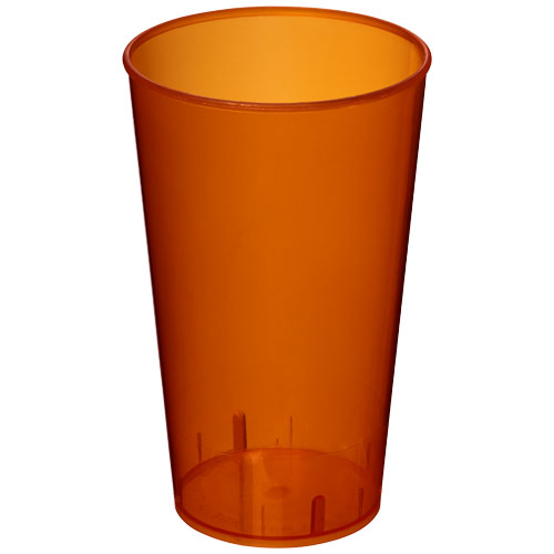 Arena 375 ml Plastic Tumbler - Transparent Orange