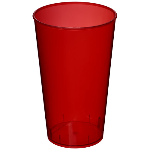Arena 375 ml Plastic Tumbler - Transparent Red
