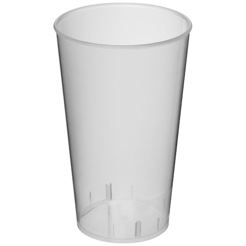 Arena 375 ml Plastic Tumbler - Transparent White