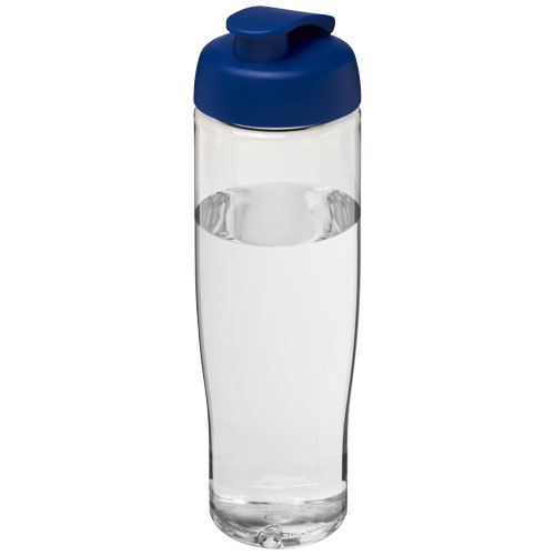 H2O Tempo® 700 ml Flip Lid Sport Bottle - Transparent, Blue