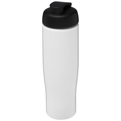 H2O Tempo® 700 ml Flip Lid Sport Bottle - White, Black