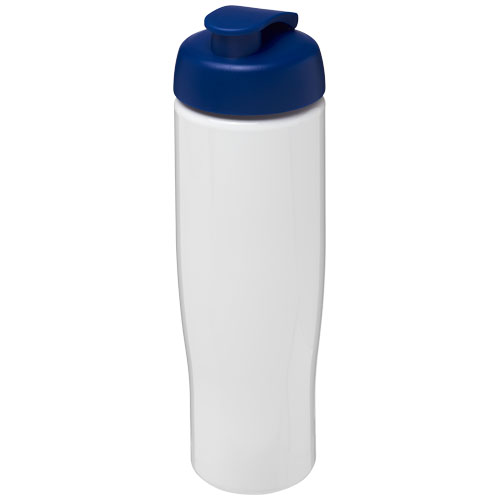 H2O Tempo® 700 ml Flip Lid Sport Bottle - White, Blue