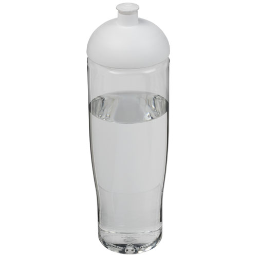 H2O Tempo® 700 ml Dome Lid Sport Bottle - Transparent, White