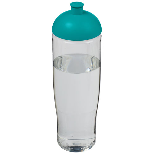 H2O Tempo® 700 ml Dome Lid Sport Bottle - Transparent, Aqua Blue