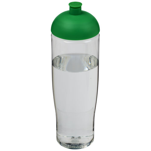 H2O Tempo® 700 ml Dome Lid Sport Bottle - Transparent, Green