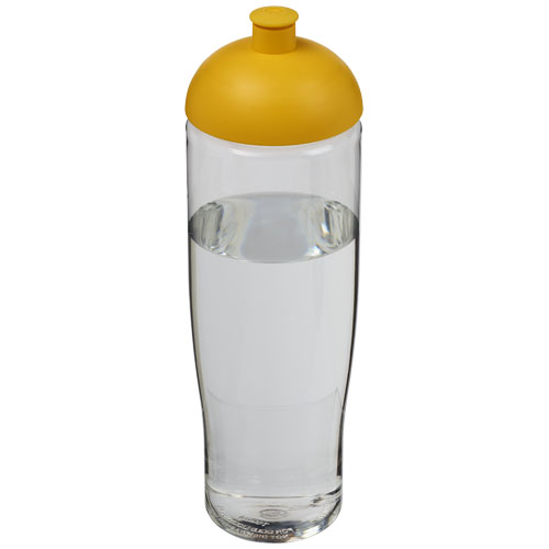 H2O Tempo® 700 ml Dome Lid Sport Bottle - Transparent, Yellow