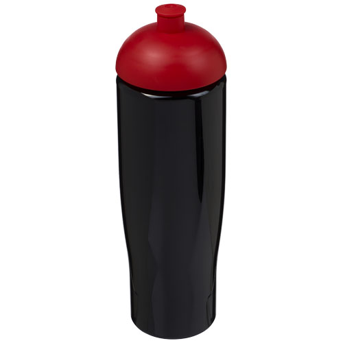 H2O Tempo® 700 ml Dome Lid Sport Bottle - Black, Red