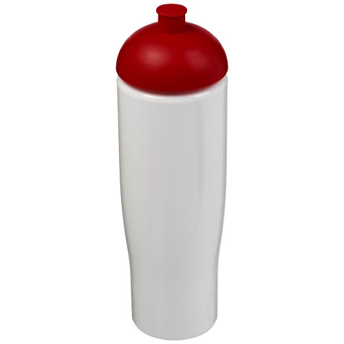 H2O Tempo® 700 ml Dome Lid Sport Bottle - White, Red