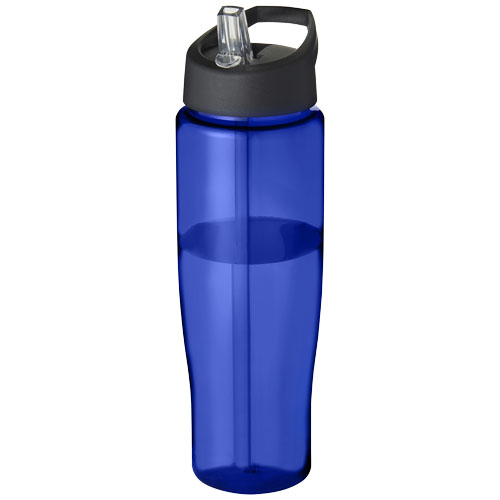 H2O Tempo® 700 ml Spout Lid Sport Bottle - Blue, Black