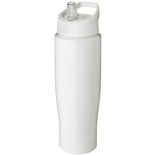 H2O Tempo® 700 ml Spout Lid Sport Bottle - White
