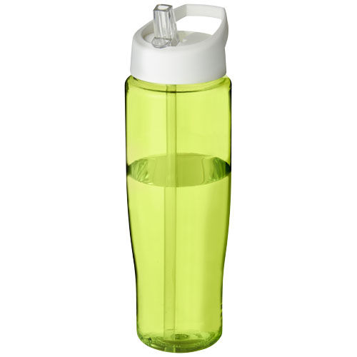 H2O Tempo® 700 ml Spout Lid Sport Bottle - Lime, White