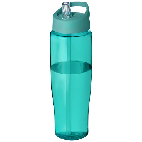H2O Tempo® 700 ml Spout Lid Sport Bottle - Aqua Blue