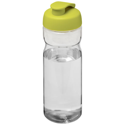 H2O Base® 650 ml Flip Lid Sport Bottle - Transparent, Lime