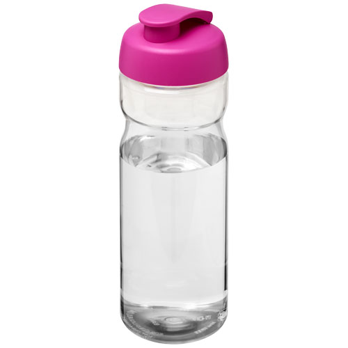H2O Base® 650 ml Flip Lid Sport Bottle - Transparent, Pink