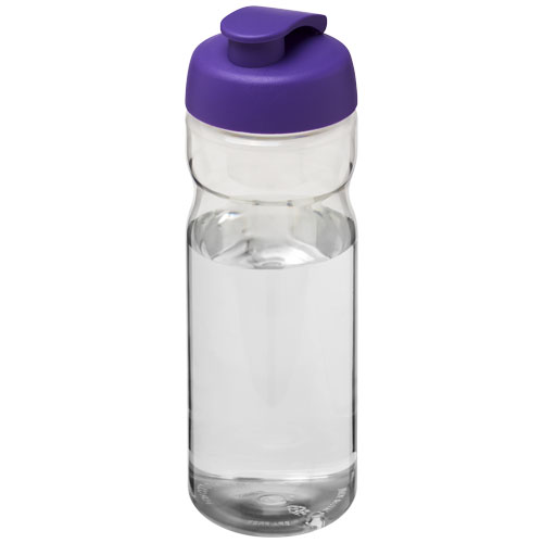 H2O Base® 650 ml Flip Lid Sport Bottle - Transparent, Purple