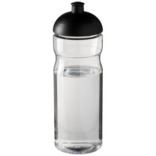 H2O Base® 650 ml Dome Lid Sport Bottle - Transparent, Black