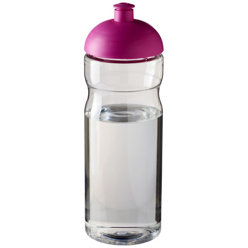 H2O Base® 650 ml Dome Lid Sport Bottle - Transparent, Pink