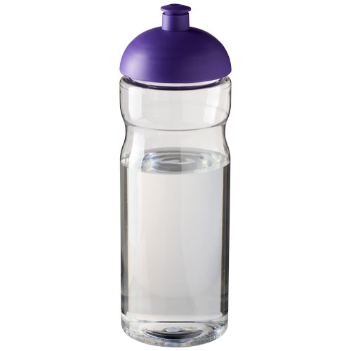 H2O Base® 650 ml Dome Lid Sport Bottle - Transparent, Purple